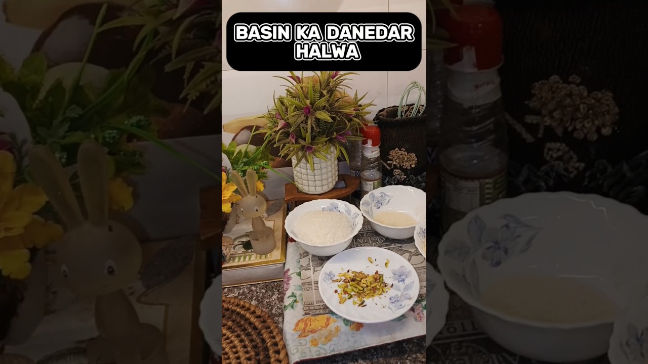 # BASIN KA DANEDAR HALWA.|| 