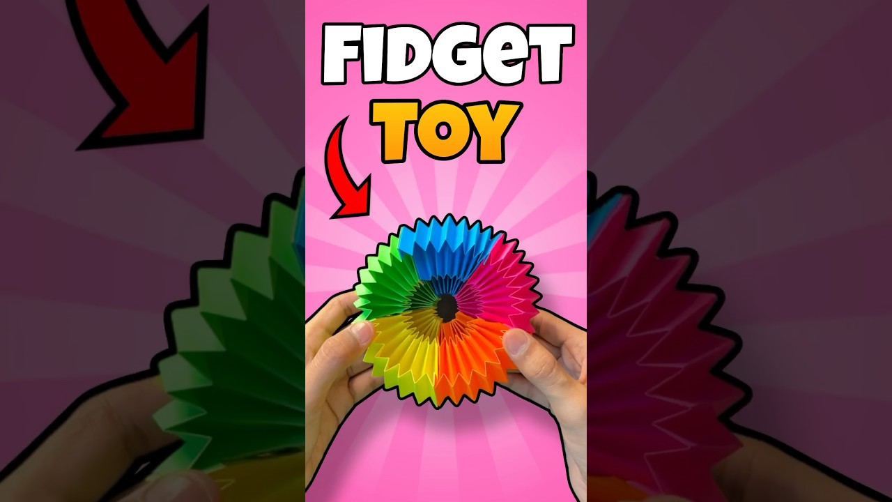 Make Amazing Paper Fidget Toy 🤩 #shorts