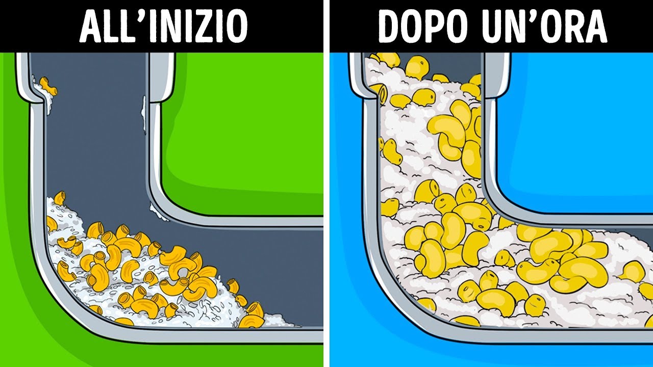 13 cose che non dovresti buttare giù dallo scarico