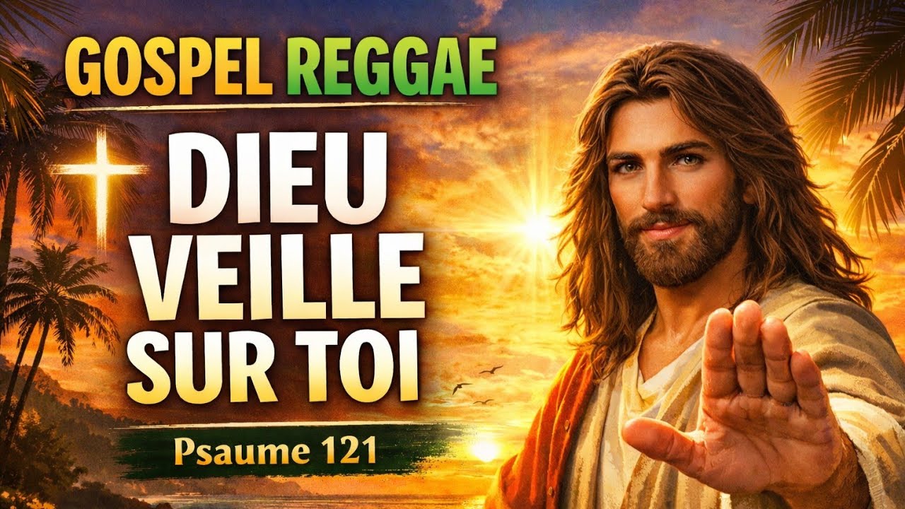 Gospel Reggae roots | Dieu veille sur toi | Psaume 121 & 23 (lyrics) 