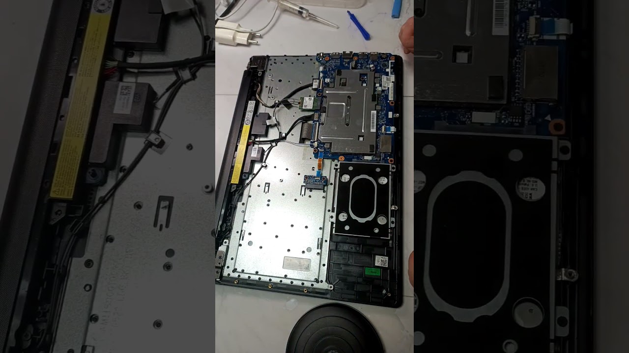 Lenovo ideapad 110 15ibr чистка, замена термопасты #smartphone #autofix #mobilefix #automobile