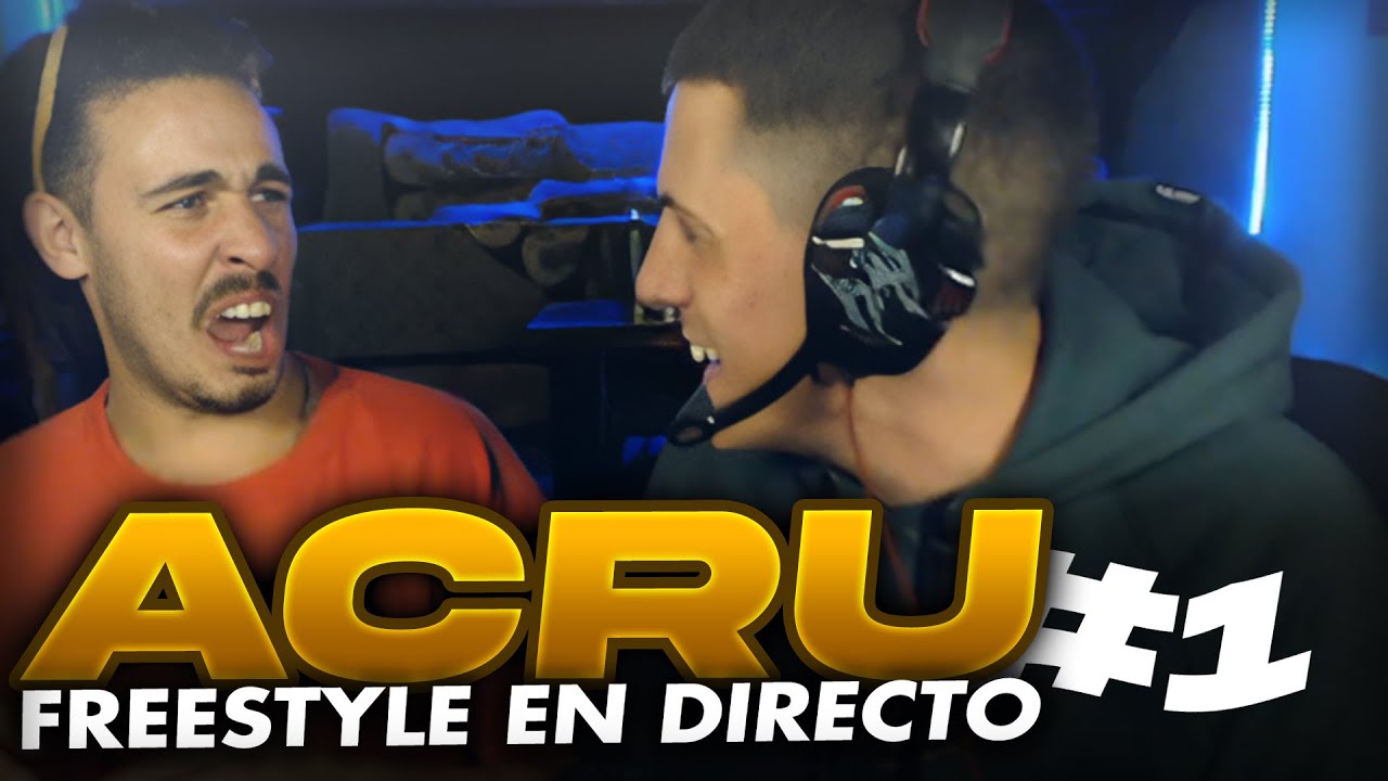 Nuevo Freestyle de ACRU! en vivo en mi Stream! @AcruOne