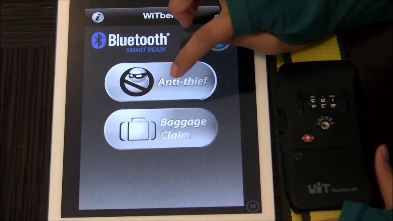 WiTbelt K200 Bluetooth Smart Luggage Strap