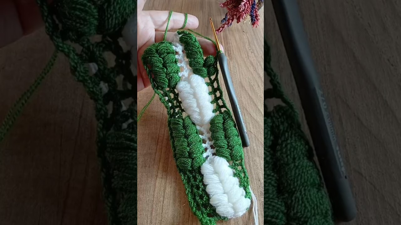 &Ccedil;eyizlik Lif Yapımı #lifmodeli #knitting #shorts