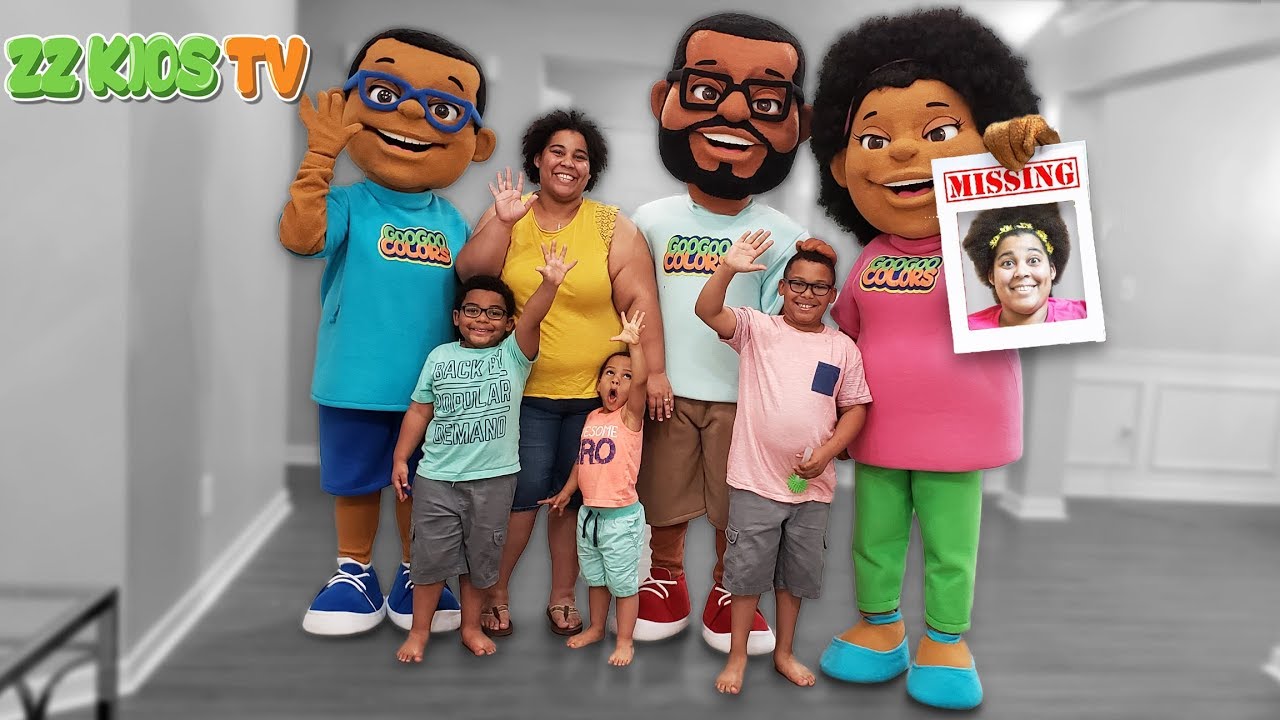 Goo Goo Mom Goes Missing The Movie! ZZ Kids TV Family  Saves Mom