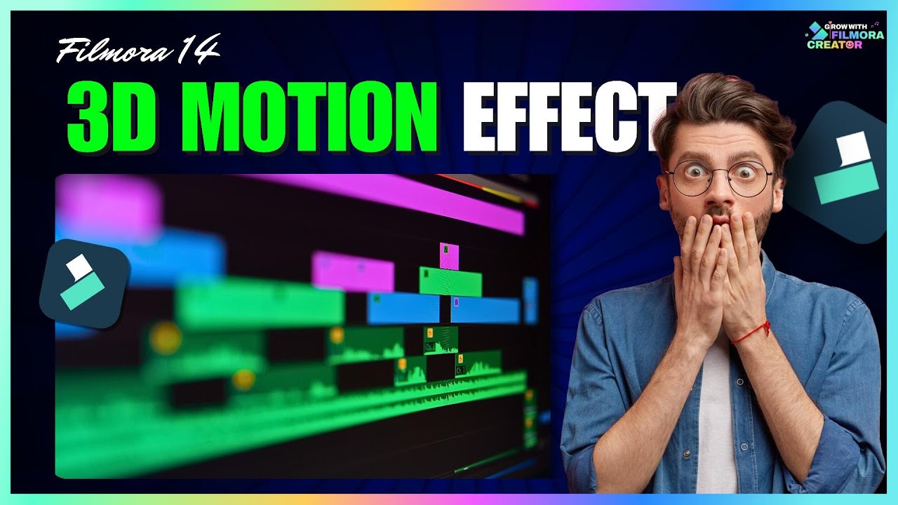 You Won't Believe How Easy 3D Motion Effects Are in Filmora 14