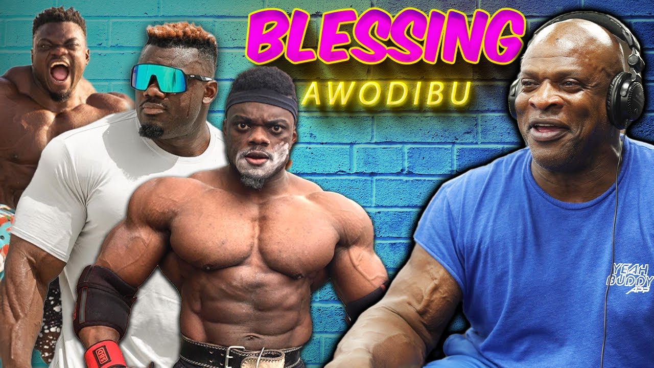Ronnie Coleman REACTS to FUNNIEST Bodybuilder on the Internet | Blessing Awodibu