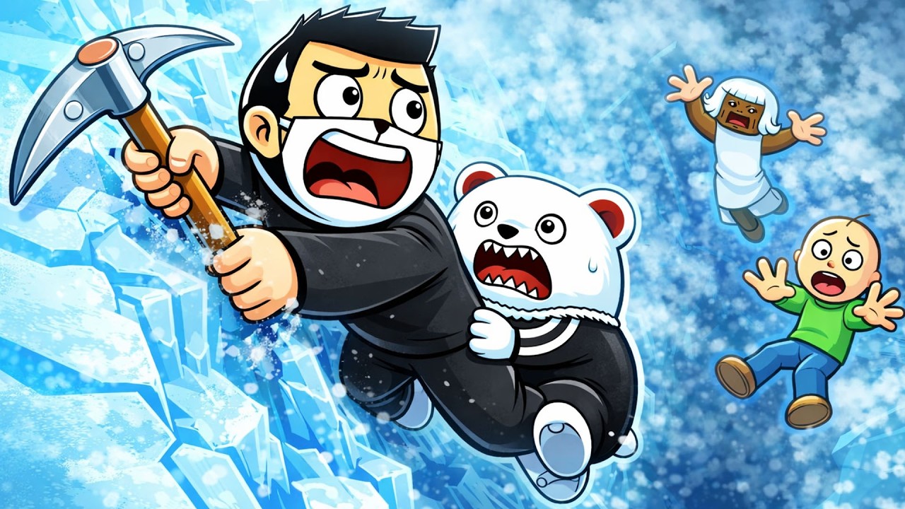 ปีนภูเขาน้ำแข็ง ที่อันตรายสุดๆ ❄️  Roblox