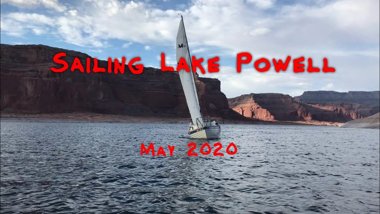 Sailing Lake Powell in 2020