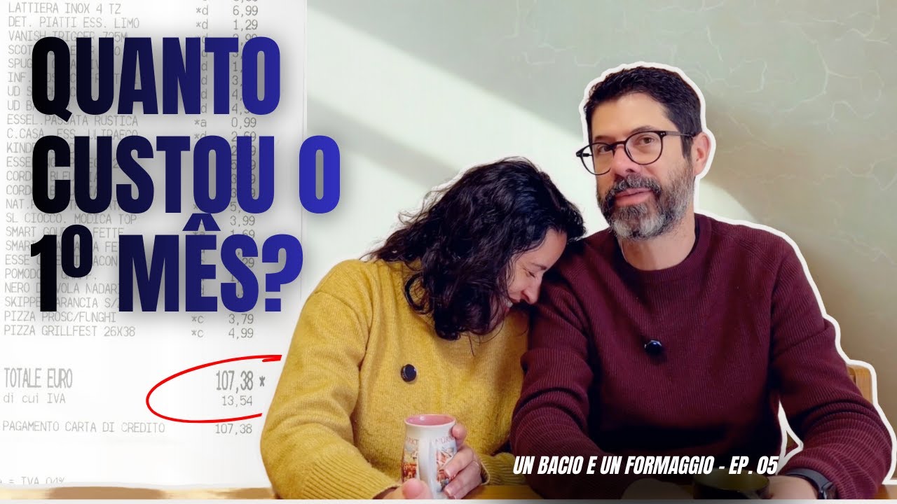 GASTOS DO 1º MÊS: Quanto custou nosso recomeço na Itália? (Aluguel, Carro e Primeiras Compras)