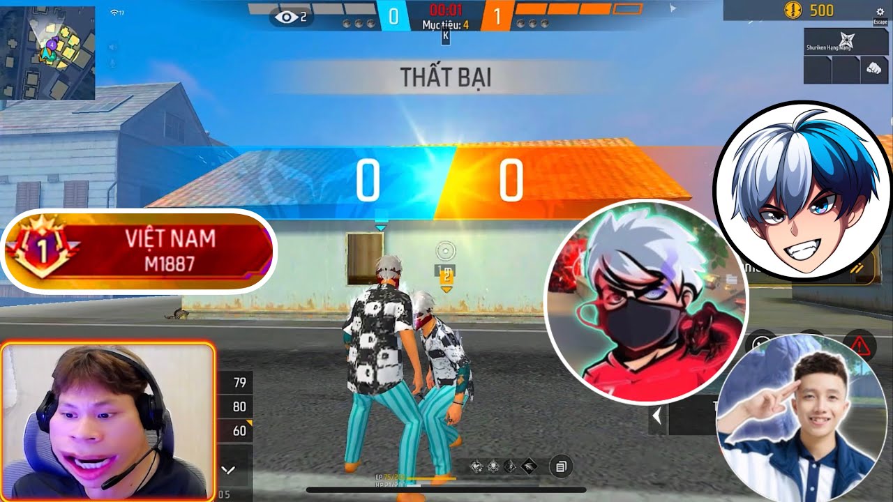 Trận Cuối Lên Top 1 M1887 Việt Nam Bị Các Idol Đá Live Và Cái Kết ??