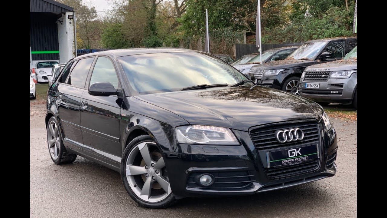 2011 Audi A3 2.0 TDI S-Line 170 Black Edition with Sat Nav for sale at George Kingsley