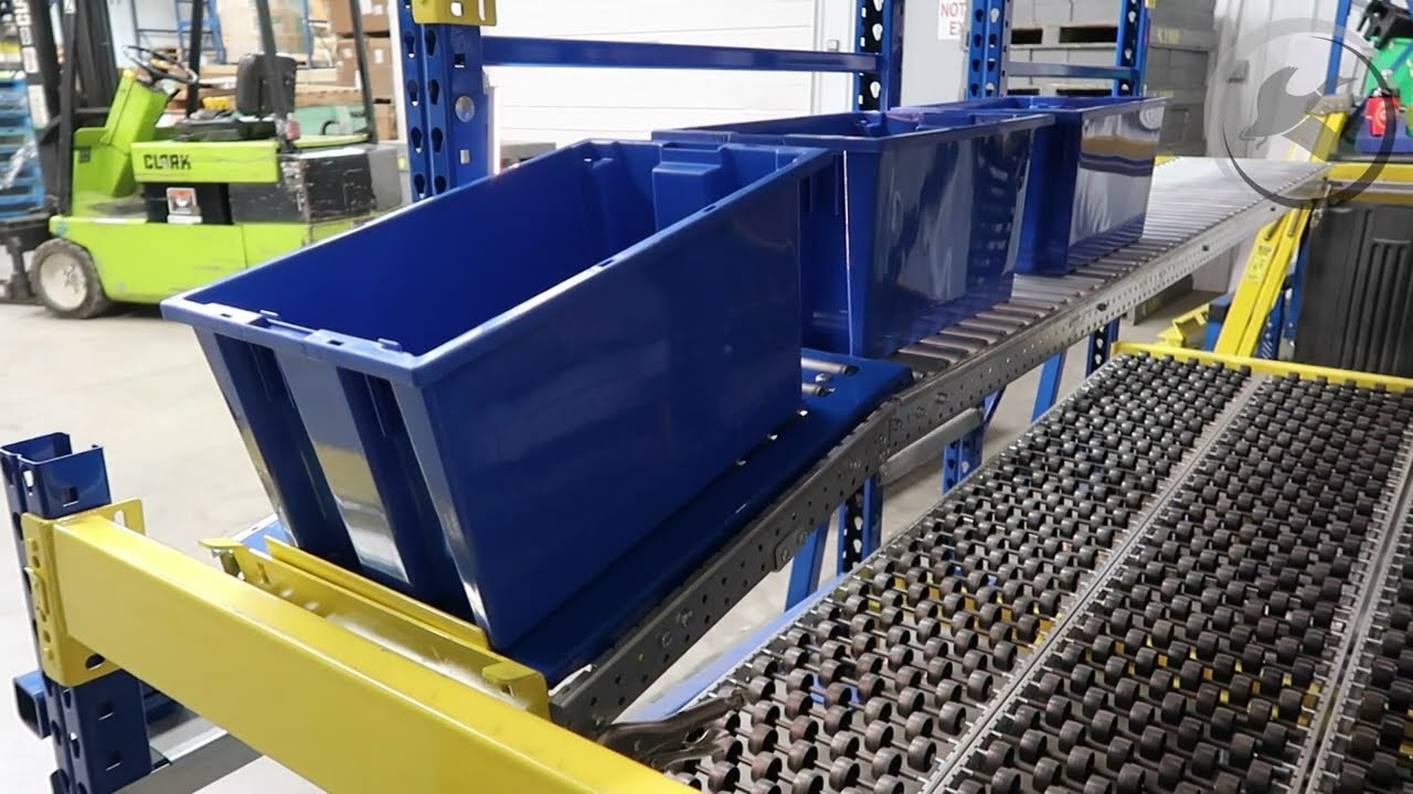 A Better Way to Pick Cases & Totes with Cart-Trak Carton Flow Separators | Mallard Manufacturing