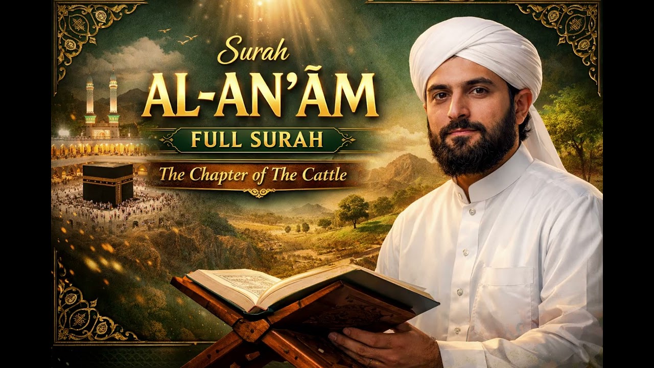 Surah Al-An’am Full Recitation | سورة الأنعام | Quran with Arabic & English Translation | Islamic