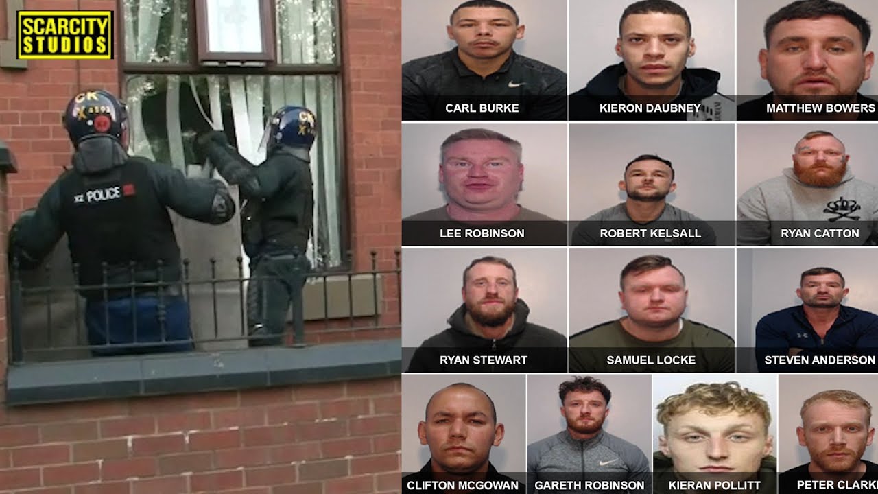 Violent Gang CCTV 59 Ram Raids & Robberies (Oldham) #StreetNews