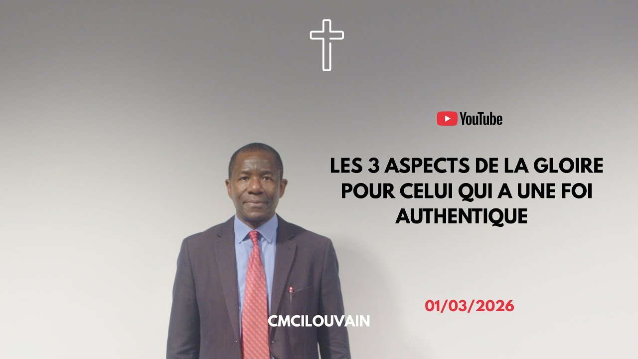 ✝️Les 3 aspect de la gloire de Dieu pour celui qui a une foi authentique - Pasteur Félix Brah
