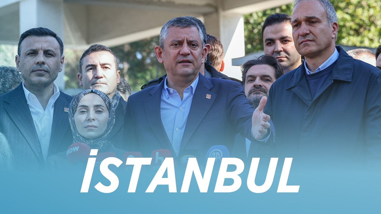 CHP GENEL BAŞKANI ÖZGÜR ÖZEL İSTANBUL'DA 19/02/2026