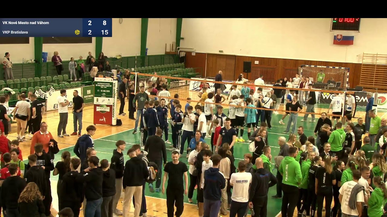 VK Nové Mesto nad Váhom - VKP Bratislava