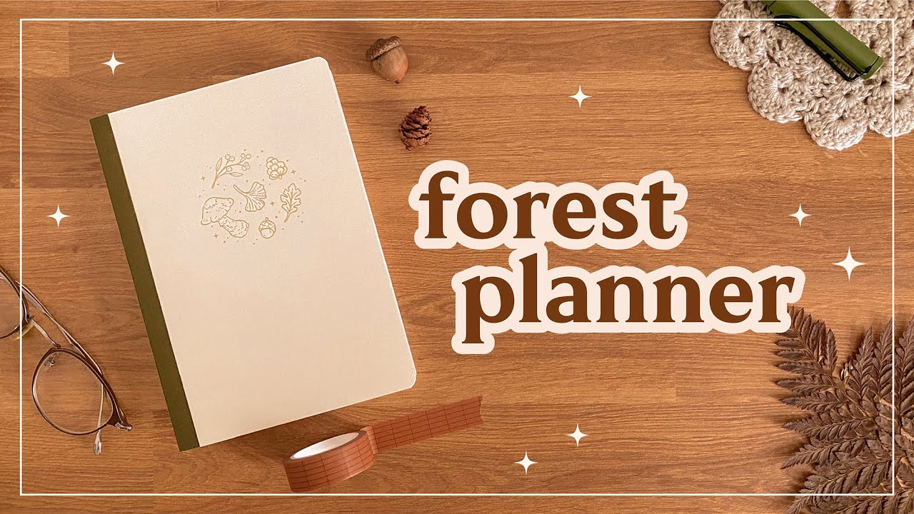 Forest Planner Launch | B6 tomoe river paper planner