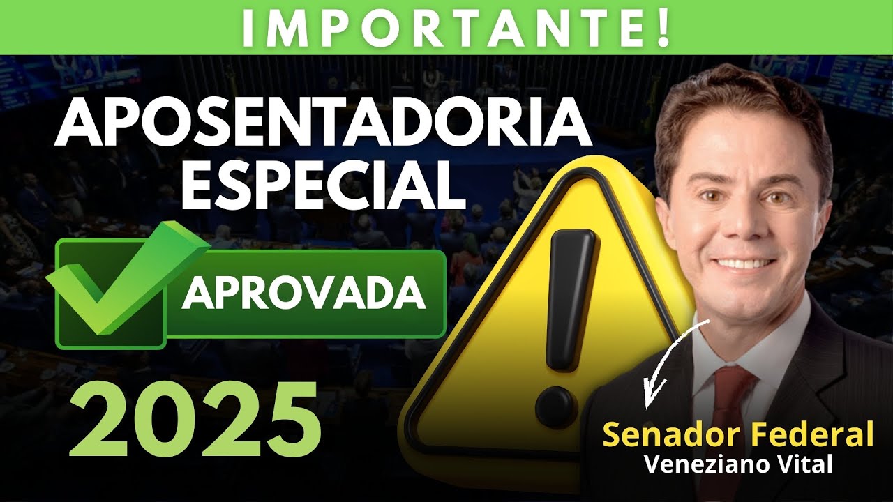 APROVADO! Aposentadoria Especial para ACS e ACE