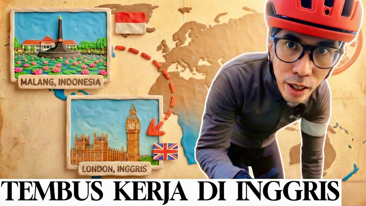 Begini Cara Saya Dapat Kerja Di LONDON | Perjuangan Dari MALANG Ke INGGRIS