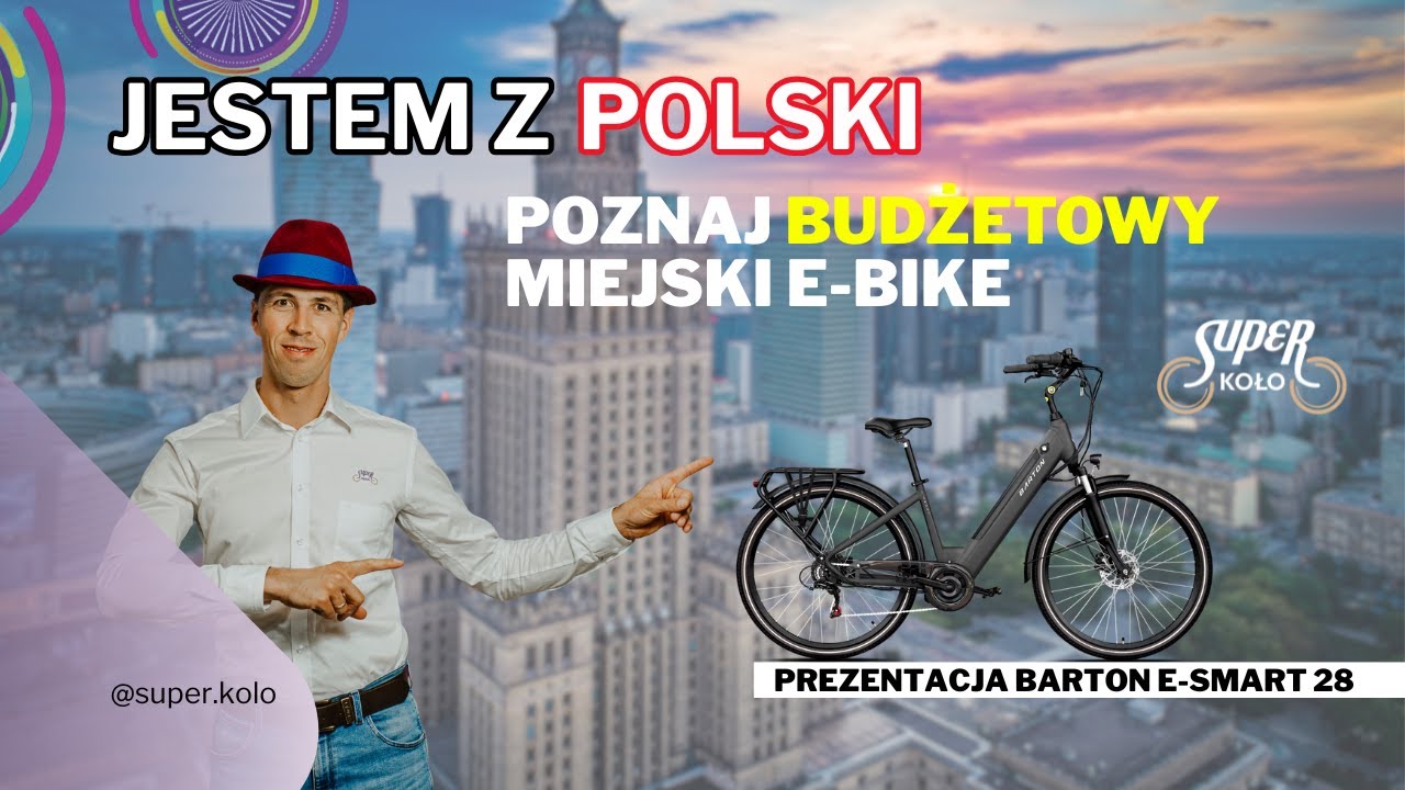Polski budżetowy rower miejski z charakterem! Poznaj Burtona &ndash; styl, komfort i jakość.