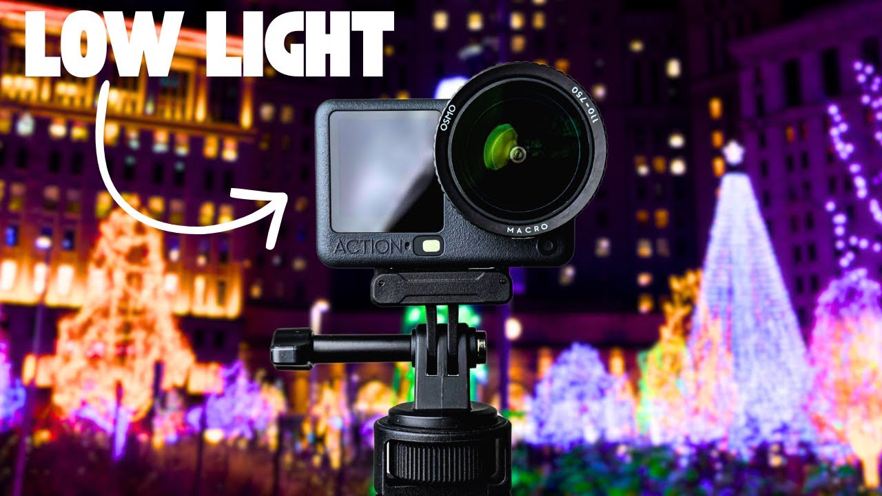 DJI OSMO Action 6 Low Light — ЛУЧШАЯ экшн-камера для ночной съемки?