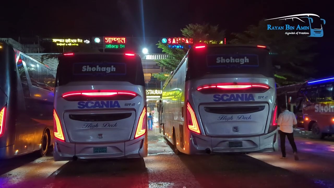 নতুন রূপে ফেরা কোটি টাকার সোহাগ স্ক্যানিয়া বাসে গতির ঝড়, যেমন ছিল জার্নি | Shohagh Bus Dhaka-Khulna