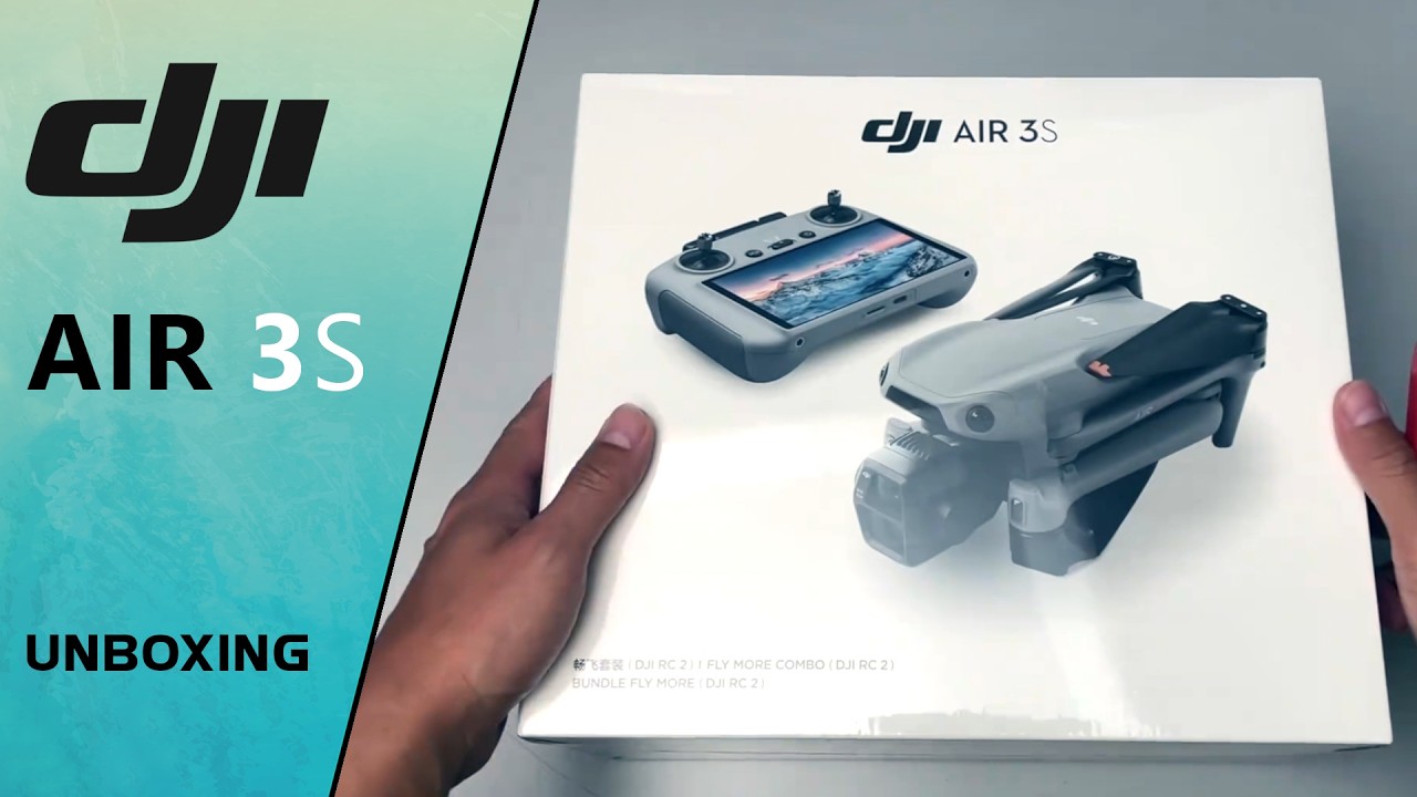 DJI Air 3S Unboxing & First Impressions | What's in the Box?