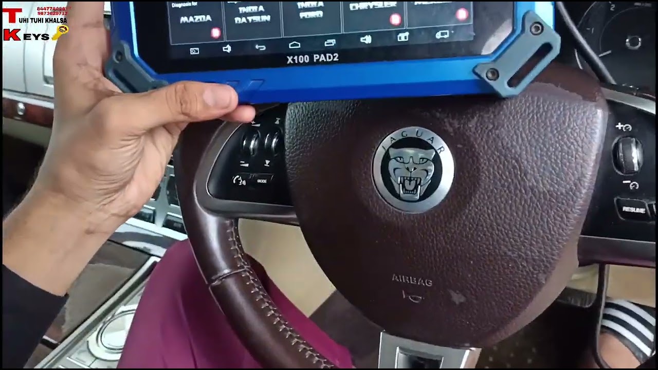 JAGUAR XF ALL KEY LOST PROGRAMING SUCCESS (2012) THANKS XTOOL 🙏