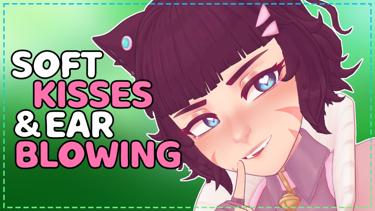 ASMR 🐾 Catgirl Kisses & Ear Blowing To Knock You Out 💤