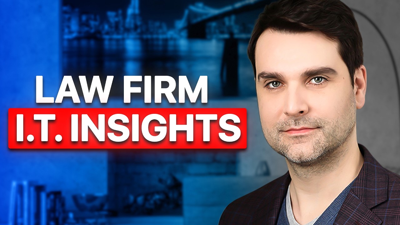 Law Firm IT Insights from a 25-Year Tech Veteran