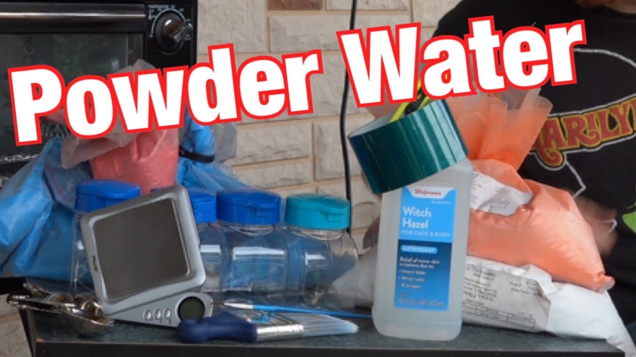 How to Use Powder Coat Powder Water