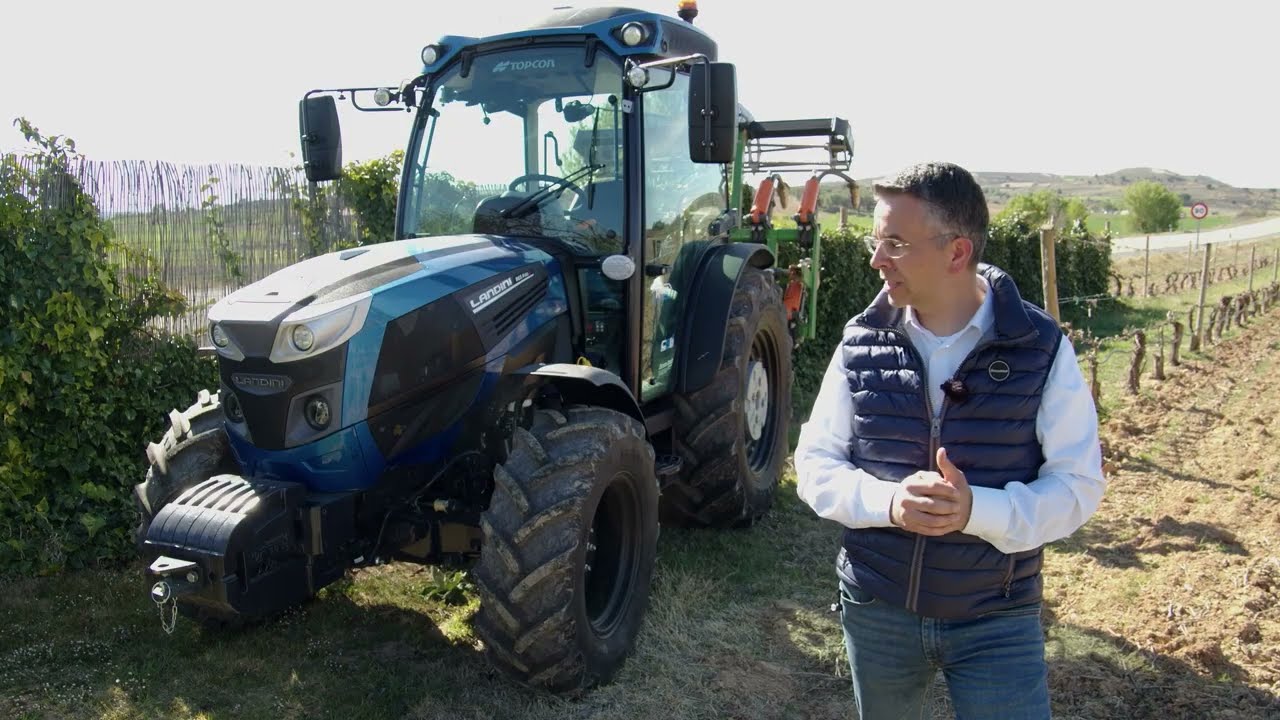 TALLERES CASTRILLO - Landini I Demostración en campo tractor Landini Serie REX4 I Vinyedo2023