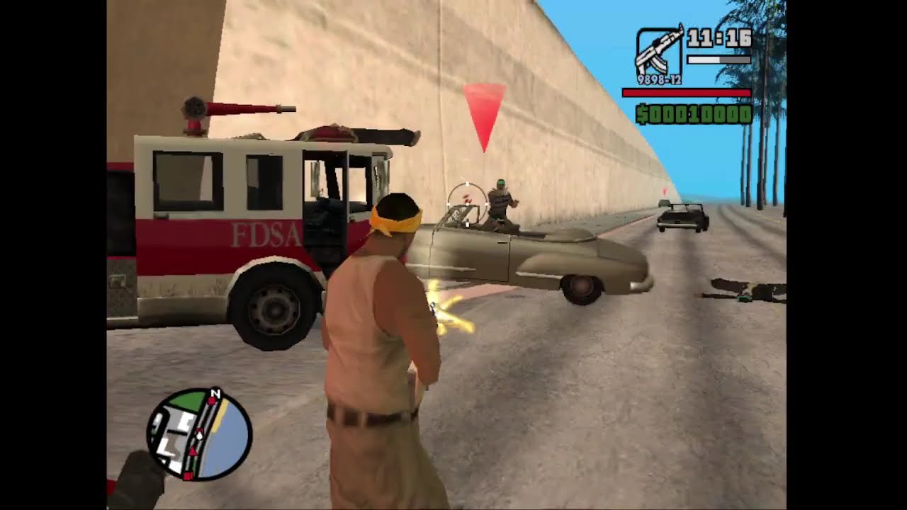 GTA San Andreas DYOM - Vagos vs Aztecas