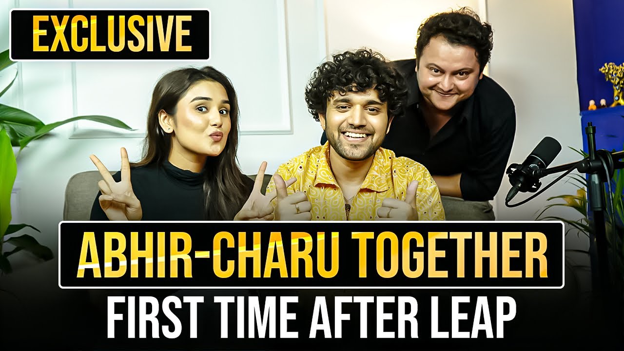 “We Love Each Other”| Abhiru Podcast Part 1| Mohit-Saloni on Charu’s Exit and More  #abhiru #podcast