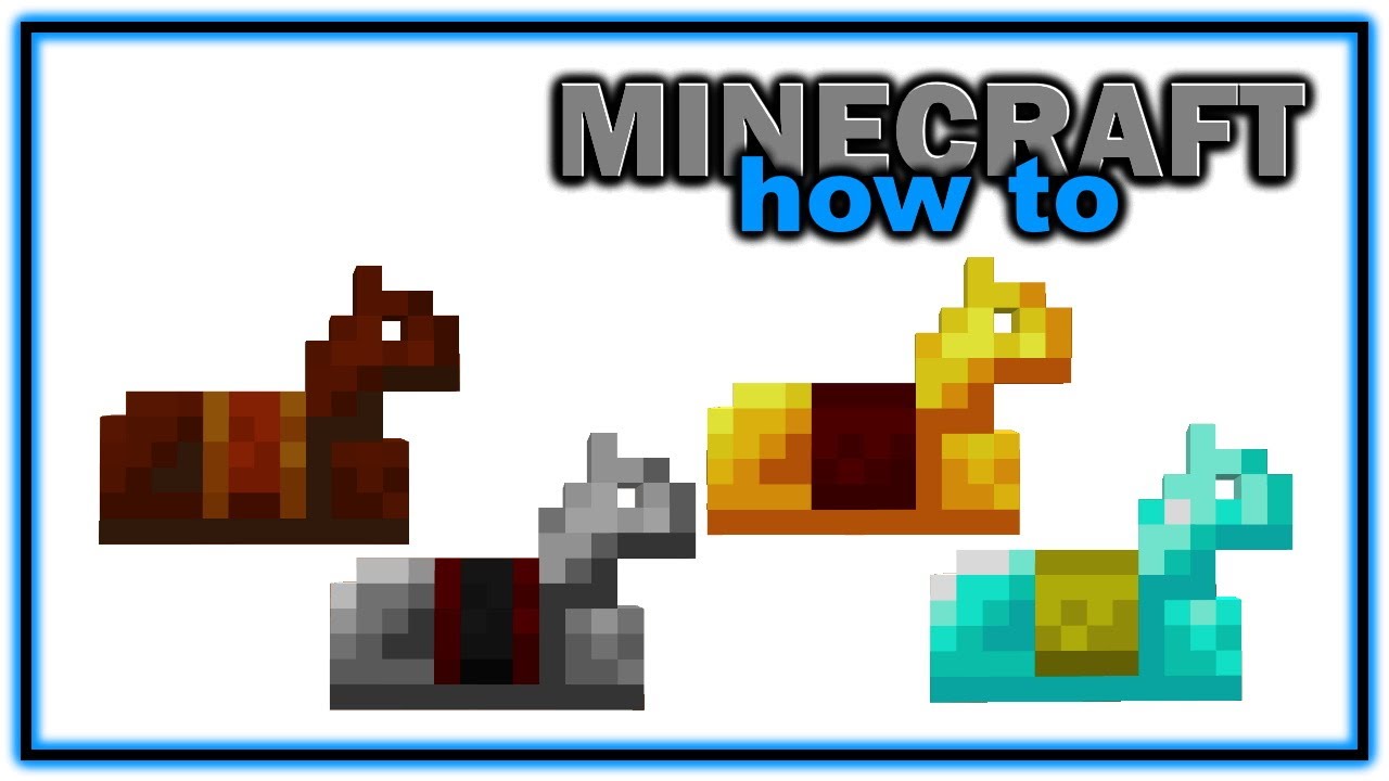 How to Obtain and Use Horse Armor! | Easy Minecraft Tutorial