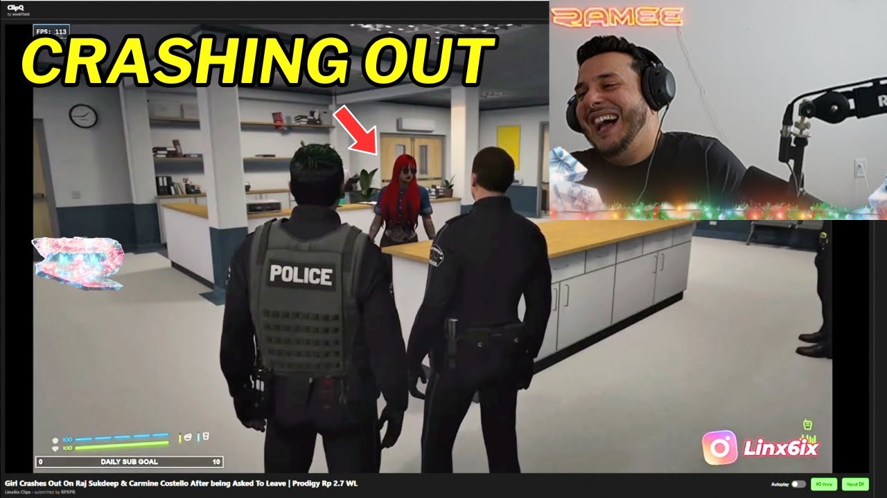 Ramee Reacts to Hilarious GTA RP Clips and More! | Prodigy 2.6 | GTA | CG
