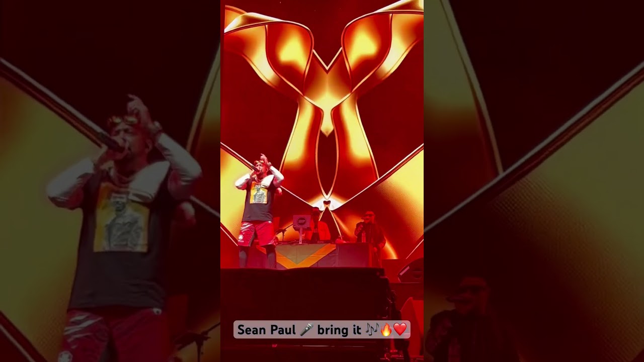Sean Paul 🎤 bring it 🎶 - Live