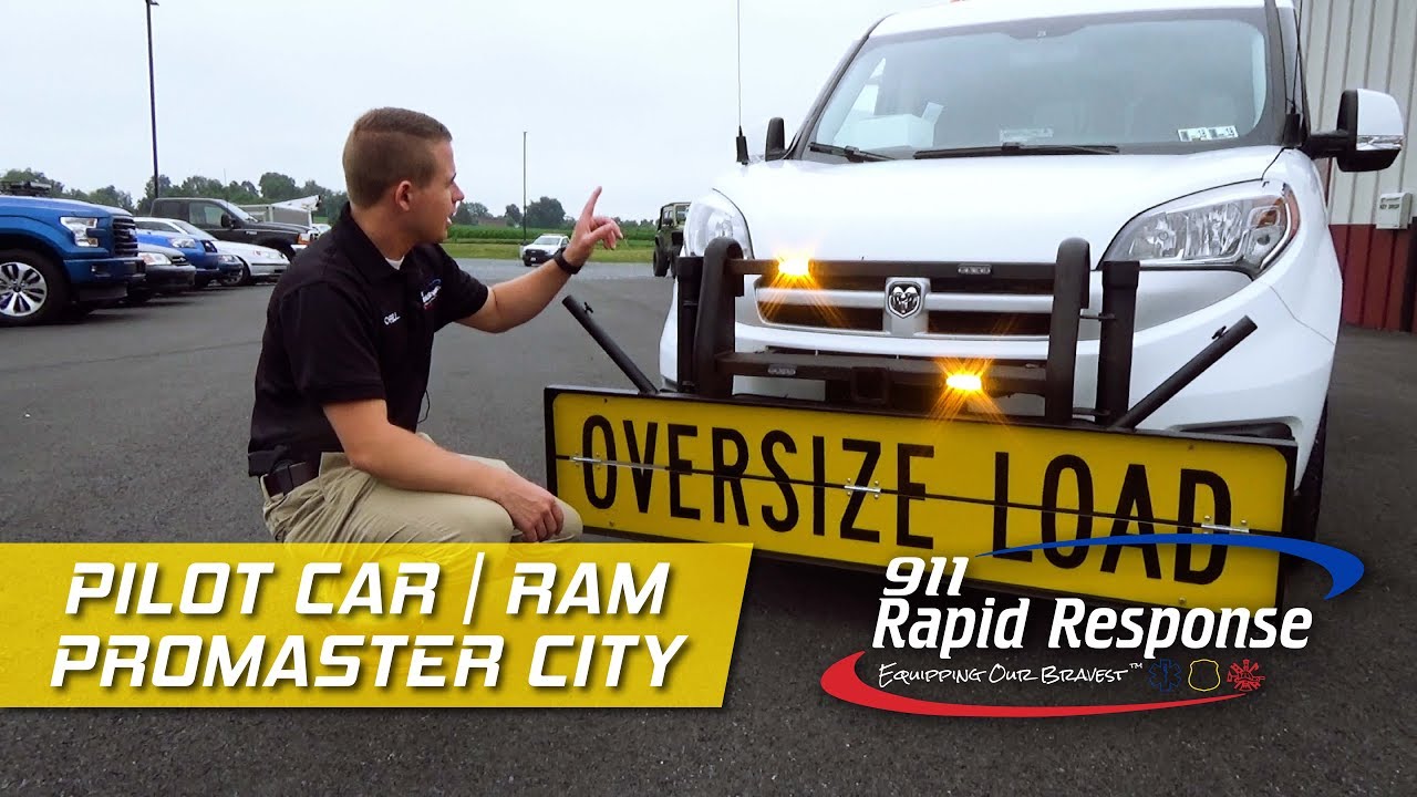 Pilot Car Escort| Ram Promaster City | 911RR