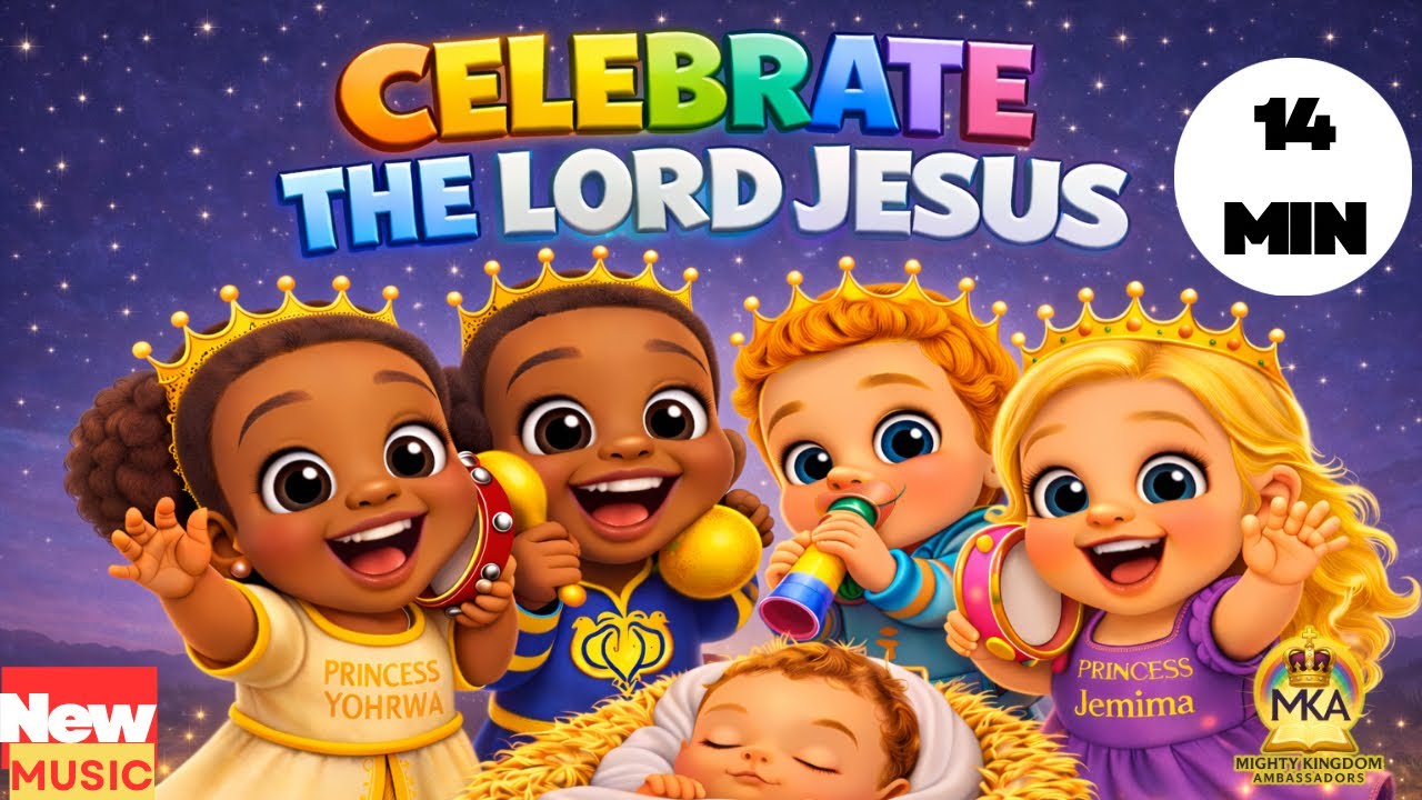 14 минут рождественских библейских песен для детей 😍🙏 | Рождественская церемония, посвященная рож...