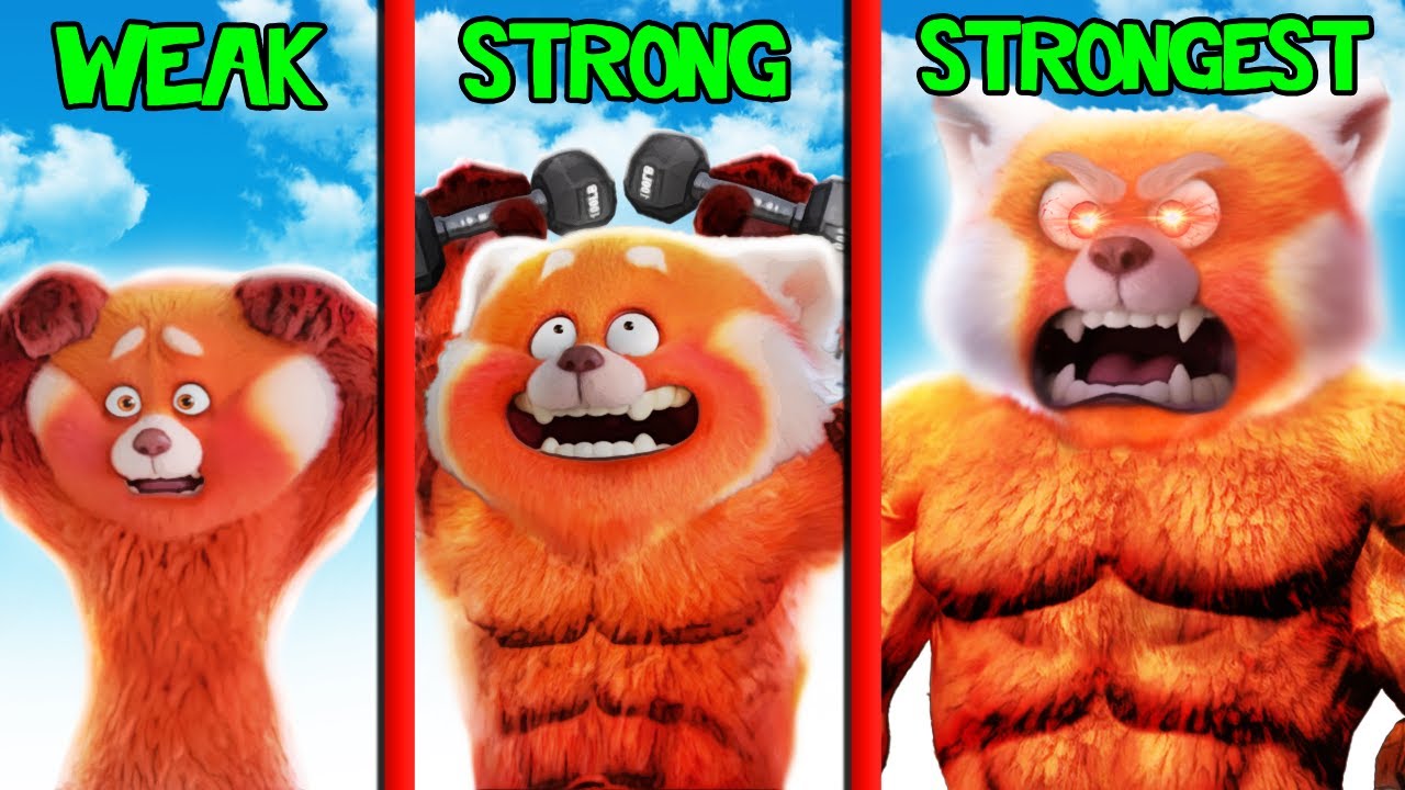 Upgrading TURNING RED To STRONGEST EVER In GTA 5 (Movie)