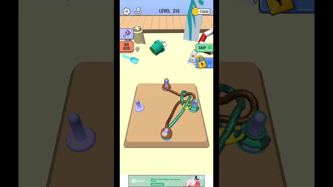 Go Knots 3D level 216