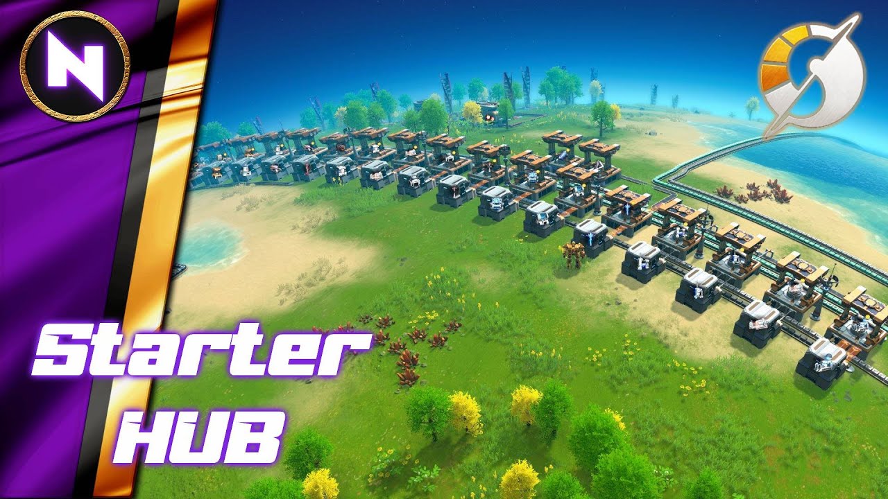 STARTER HUB: Everything Needed for Early Game | #2 | Dyson Sphere Program | Lets Play/Guide