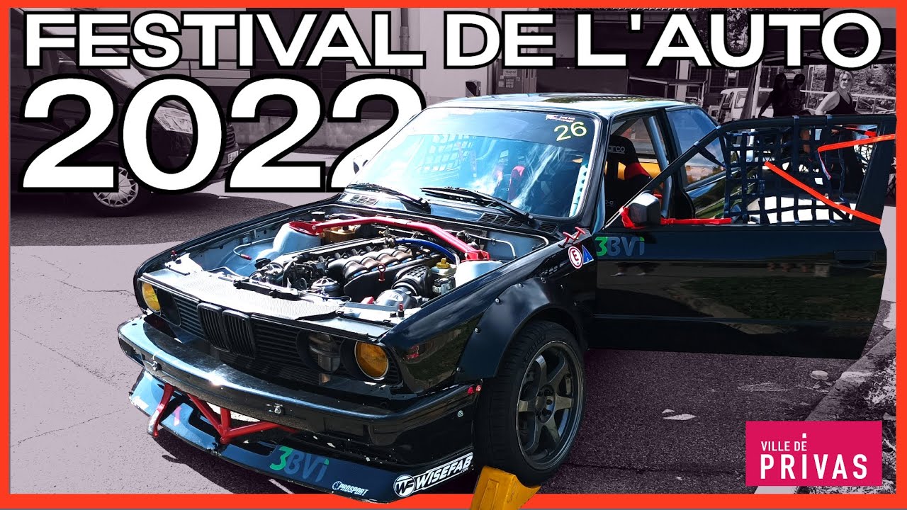Festival De L'auto Privas 2022 | Slalom Show