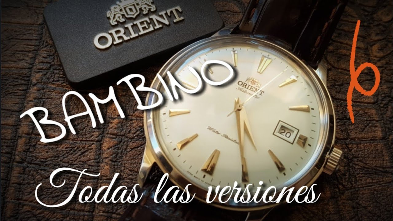 ORIENT BAMBINO FAC00005W0 un RELOJ compra Maestra. TODAS LAS VERSIONES Un CLÁSICO  💚 PROWATCHVAN