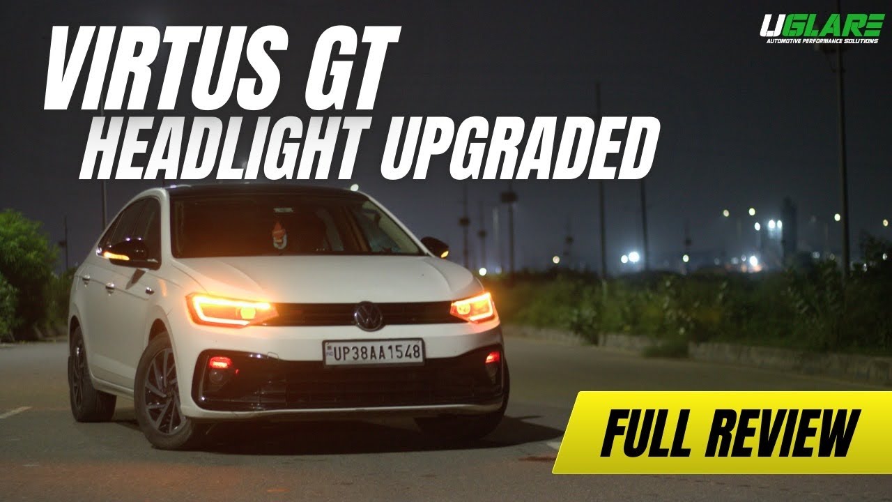 The VW Virtus gets the worlds best headlight setup | VW | Uglare | #cars #automobile #performance 