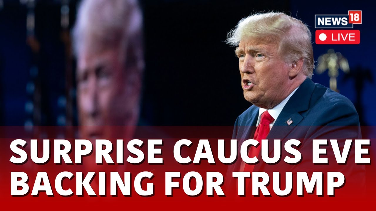 Trump LIVE | Trump's Rally In Iowa LIVE | Donald Trump Iowa Speech LIVE | USA News LIVE | N18L