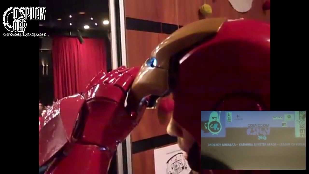 iron man cosplay at comicdom greece 2013 by Cosplay Corp