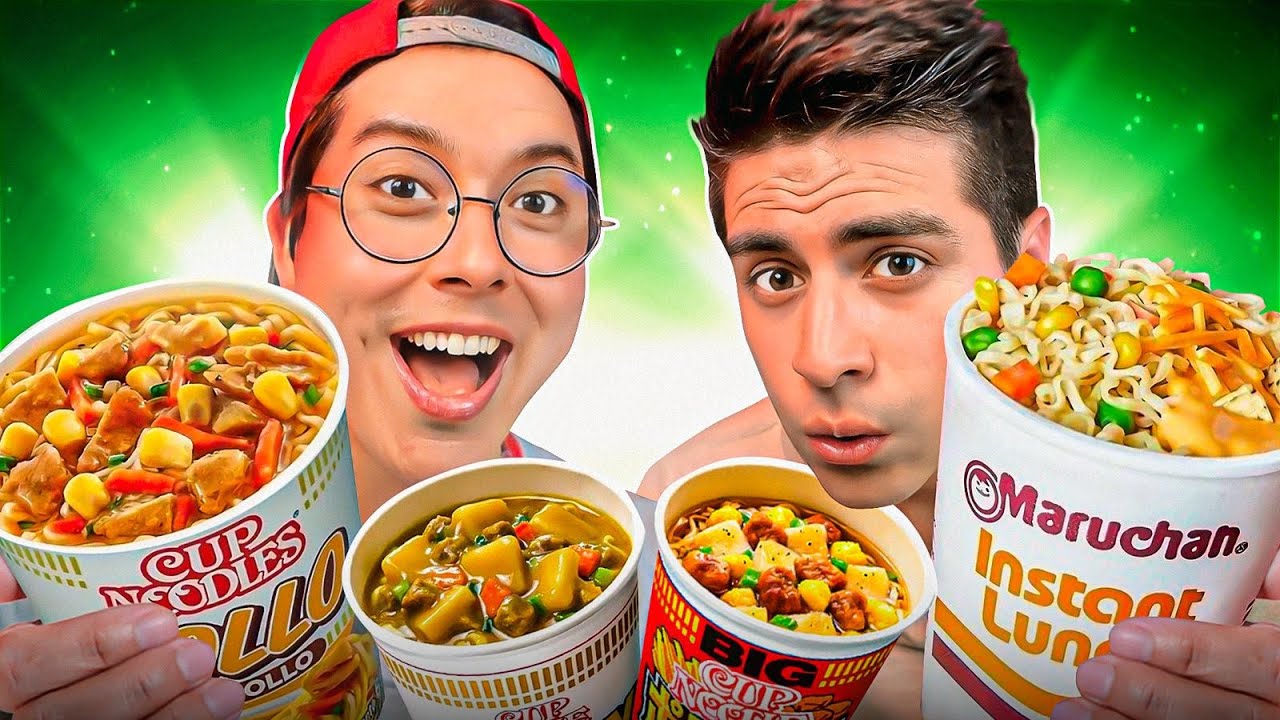 CUP NOODLES vs MARUCHAN vs BELLS vs AJINOMEN! - ¡ESTA ES LA MEJOR SOPA INSTANTÁNEA EN EL PERÚ!